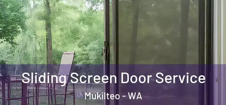 Sliding Screen Door Service Mukilteo - WA